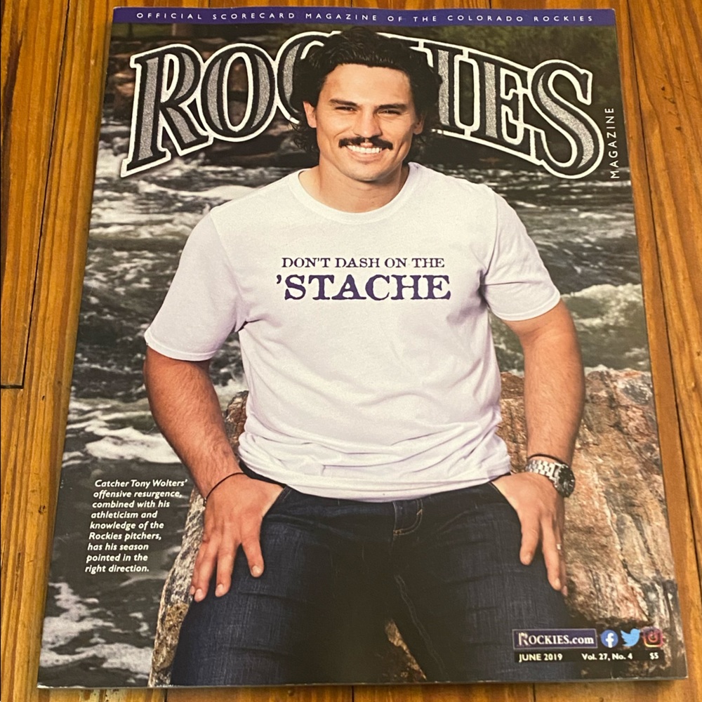 Rockies Magazine Vol. 27 No. 4 June 2019 Tony Wolters Cover